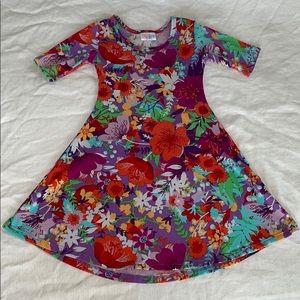 🌸 Lularoe Girls Size 4 Adeline Dress 🌸